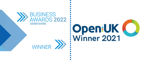 Our Awards. Business Awards 2022 and Open UK Winners 2021